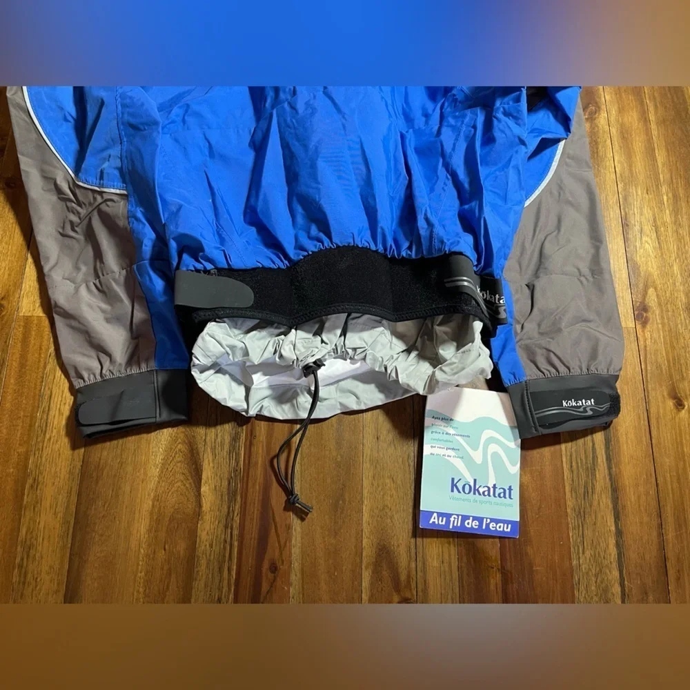 Kokatat Tropos Re-Action Jacket paddle blue and gray S/M